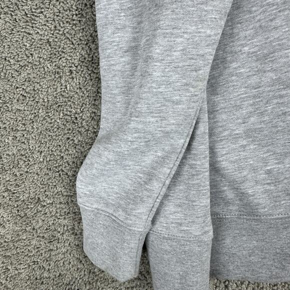 AND1 Hoodie Mens Small Heather Gray Pullover Embroidered Basketball Fleece Logo - Picture 11 of 12